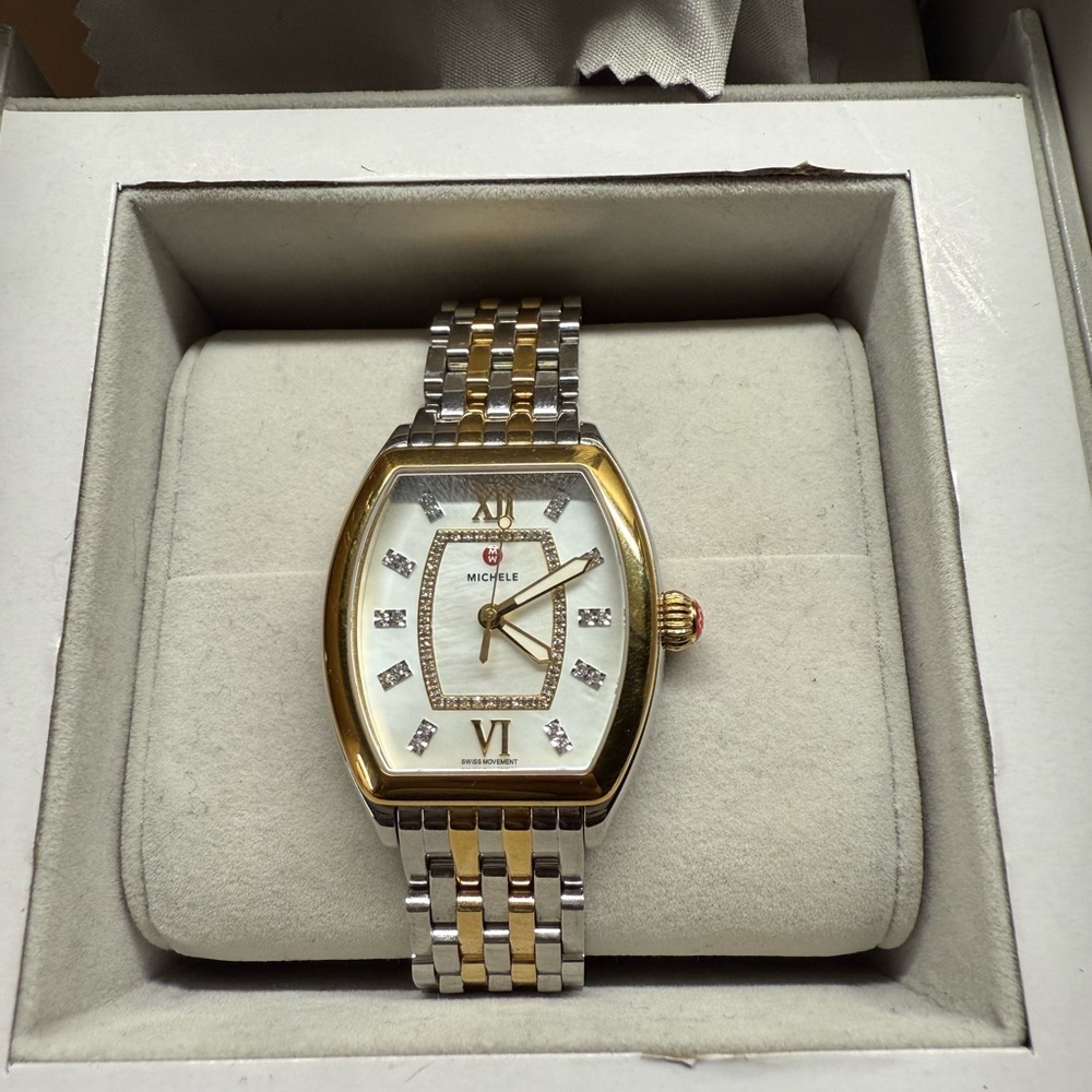 Michele Watch Two-toned